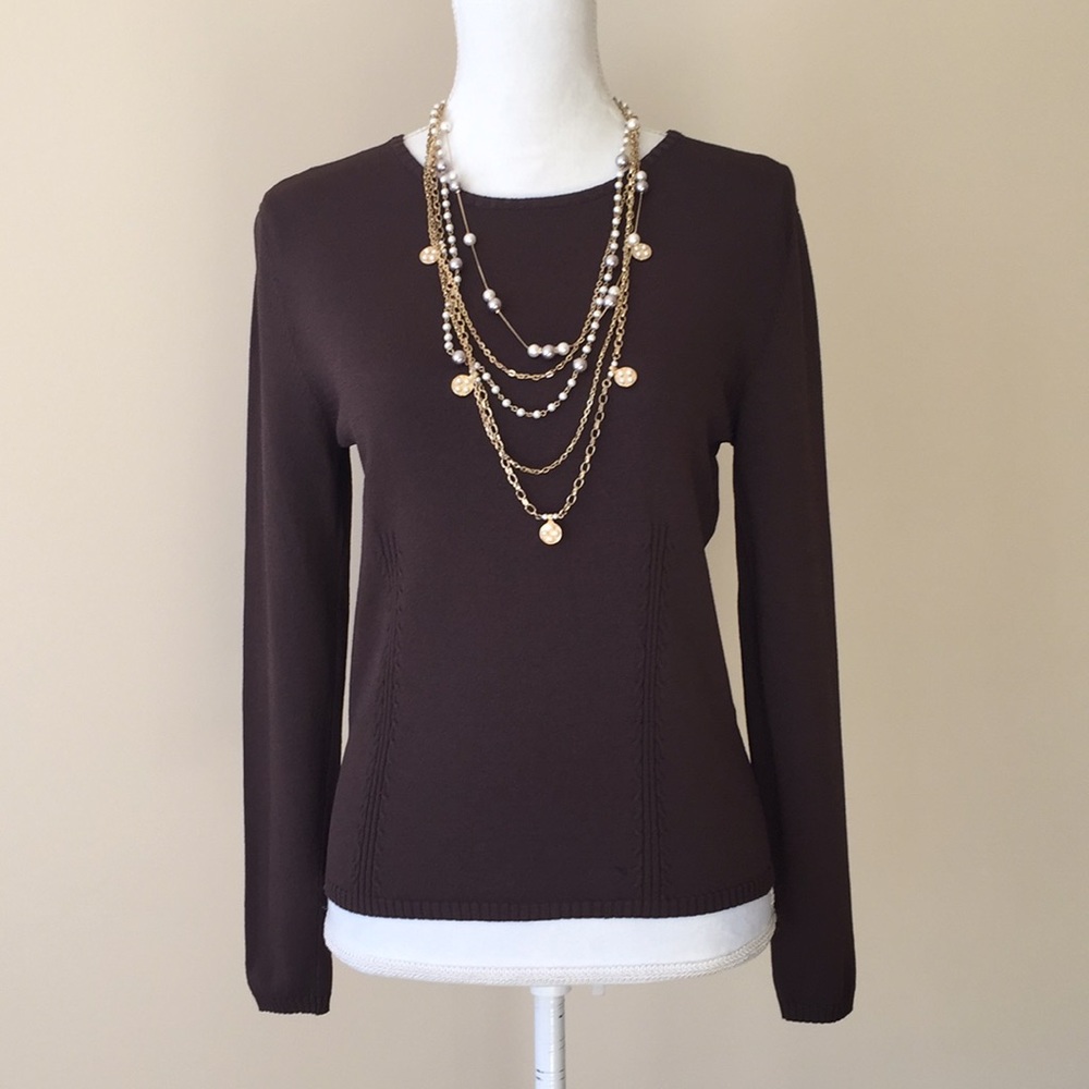 Oscar de la Renta Knit Sweater